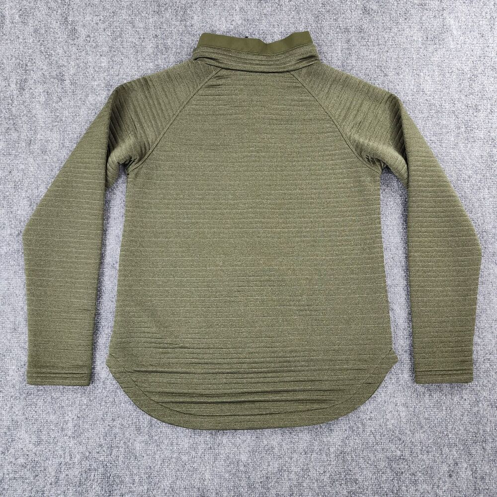 Columbia Jacket Womens Small Green Park Range Pullover 1/2 Zip Omni-Wick Hiking - Picture 3 of 16